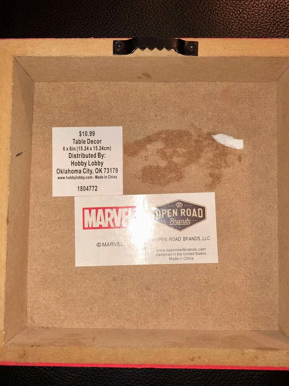 Marvel Spider-Man wooden wall art